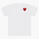 CDG X La camiseta North Face White