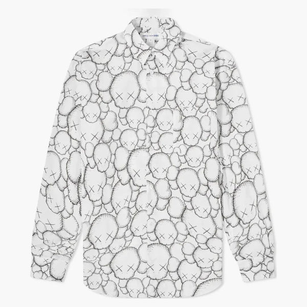 Cdg Shirt X Kaws Classic Poplin Shirt White/black