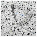 Cdg Shirt X Kaws Classic Letters Poplin Shirt White/black