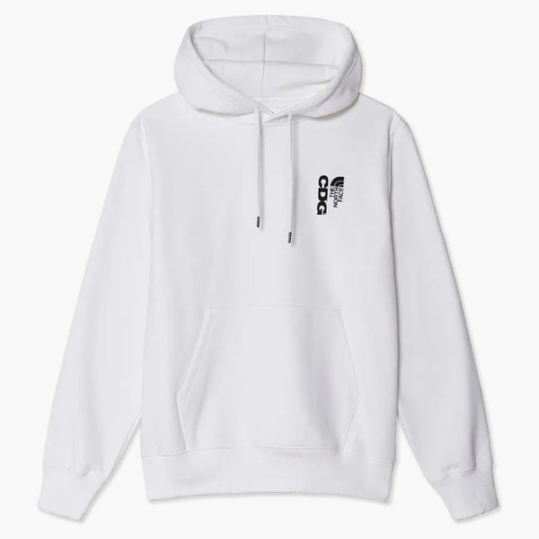 Cdg The North Face Icon Hoodie White