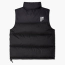 Cdg The North Face Nuptse Vest Black