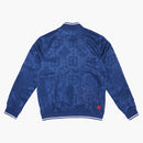 Clot Silk Baseball Jacket Blue