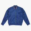 Clot Silk Baseball Jacket Blue