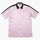 Camisa de contraste de seda de clot