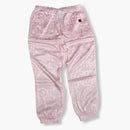 Pantaloni da coagulo di seta in oro rosa