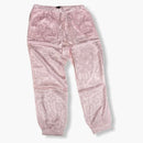 Pantaloni da coagulo di seta in oro rosa