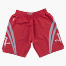Clot X Mitchell & Ness Rockets Knitted Shorts Red