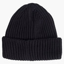 C.P. Company Cotton Goggle Beanie Black