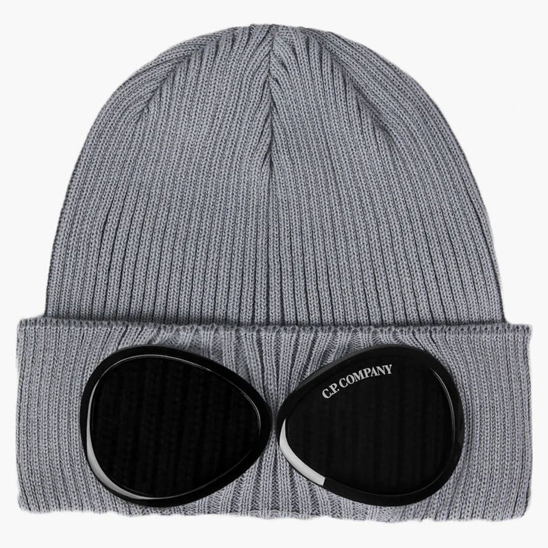 C.P. Azienda Cotton Goggle Beanie Griffin Grey