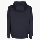 C.P. Azienda Diagonale pipicio con cappuccio in pile totale Eclipse-blu