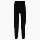 C.P. Company diagonal raised fleece sweatpants black
