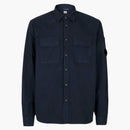 C.P. Camicia abbottonata di compagnia gabertina totale eclisse-blu