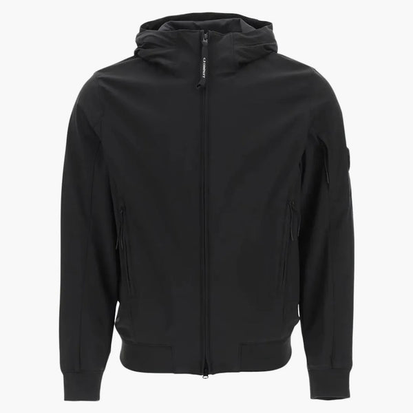 C.P. Company Lens-Detailed Zipped Jacket Black