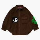 Cactus Plant Flea Market Big Fuzzy Shirt Brown