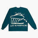 Cactus Plant Flea Market Cpfm Let Sunshine Do L/s T-shirt Teal