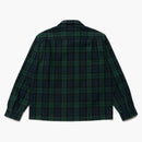 Cactus Plant Flea Market Check Zip Work Jacket Navy Green