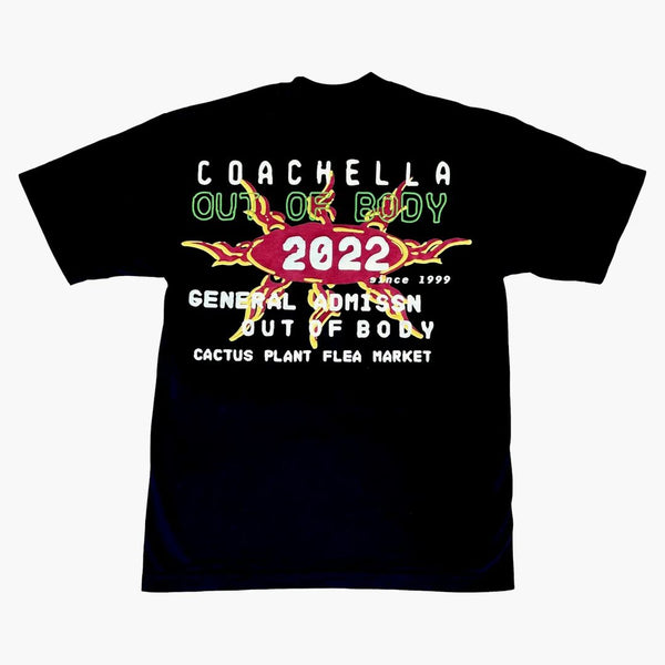 Cactus Plant Flea Market Coachella X Cpfm Weekend 1 T-shirt Black