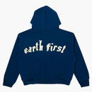 Cactus Plant Flea Market Earth First Zip Hooded Sweatshirt Blue