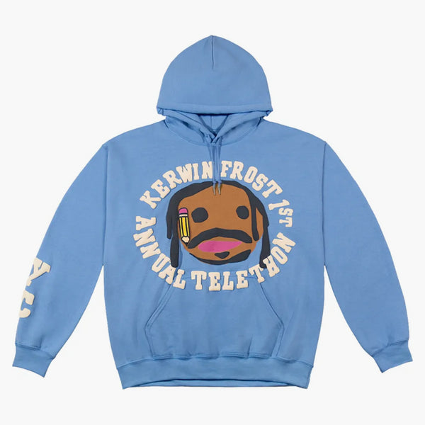 Cactus Plant Flea Market For Kerwin Frost Telethon Hoodie Blue