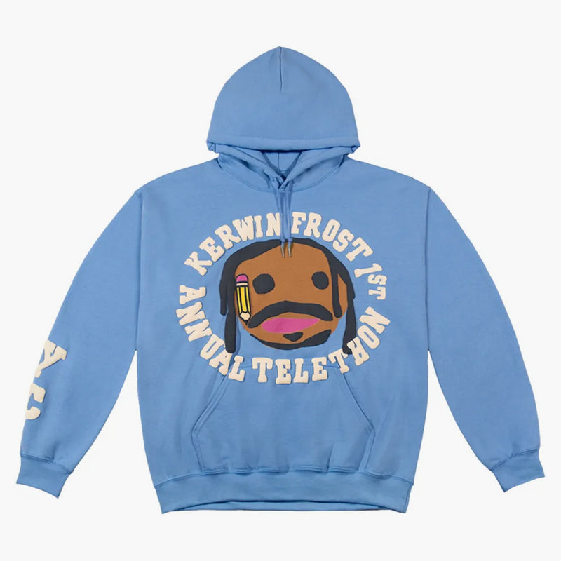 Cactus Plant Flea Market For Kerwin Frost Telethon Hoodie Blue