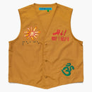 Cactus Plant Flea Market Gardening Club Vest Mustard