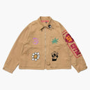 Cactus Plant Flea Market Knowledge Jacket Brown