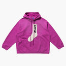 Cactus Plant Flea Market Sock Hooded Pullover Purple