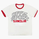 Cactus Plant Flea Market Sports Phys Ed Ringer T-shirt White