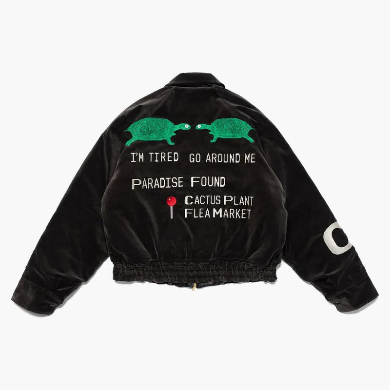 Cactus Plant Flea Market Too Slow Souvenir Jacket Brown