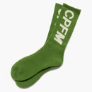 Cactus Plant Flea Market Tube Socks Green White