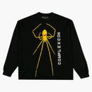Cactus Plant Flea Market X Complexcon Smiley Spider Thermal L/s T-shirt Black