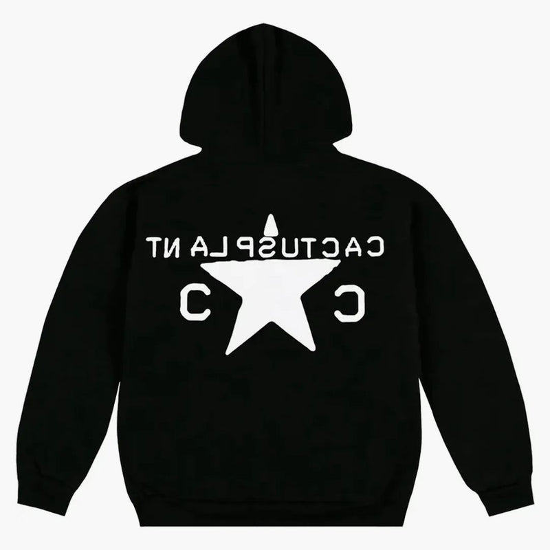 Cactus Plant Flea Market X Complexcon Star Stamp Hoodie Black