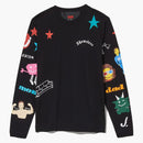 Cactus Plant Flea Market X Marc Jacobs Tattoo Longsleeve T-shirt Black