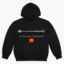 Cactus Plant Flea Market X Mcdonald's Coffee Stirrer Hoodie Black