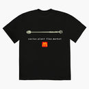 Cactus Plant Flea Market X Mcdonald's Coffee Stirrer T-shirt Black