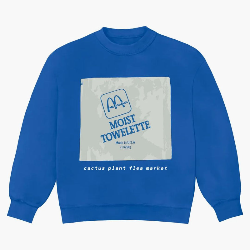 Cactus Plant Flea Market X Mcdonald's Moist Towelette Crewneck Patient