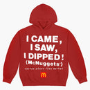 Cactus Plant Flea Market X Mcdonald's Team Mcnuggets Hoodie Ketchup