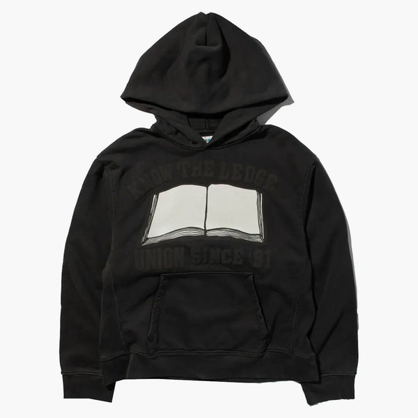 Cactus Plant Flea Market X Union Complexcon Exclusive Know The Ledge Hoodie Black