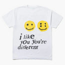 Cactus Plant Flea Market I Like You You're Different Tee White