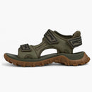 Camper Drift Trail Leather Sandal Green Gum