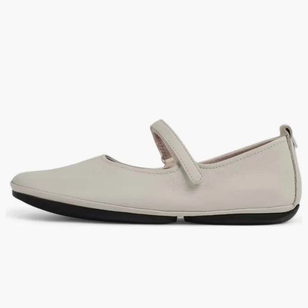 Camper Right Ballerina Flat White (women's)