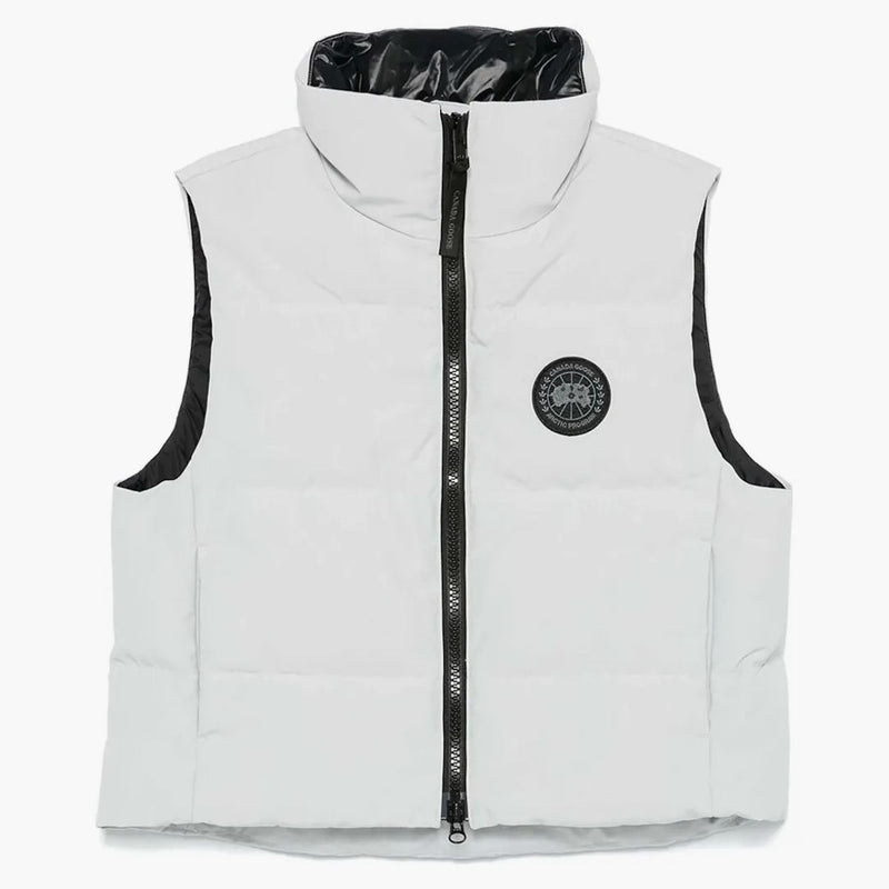 Canada Goose Black Label Grandview Cropped Vest Silverbirch
