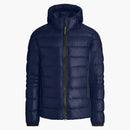 Canada Goose Crofton Down Slim Fit Hooded Jacket Atlantic Navy