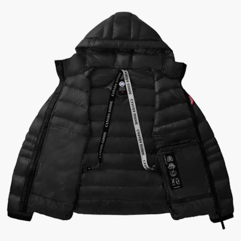 Canada Goose Crofton Down Slim Fit Hooded Jacket Black