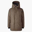 Canada Goose Langford Wool Parka Quicksand Melange
