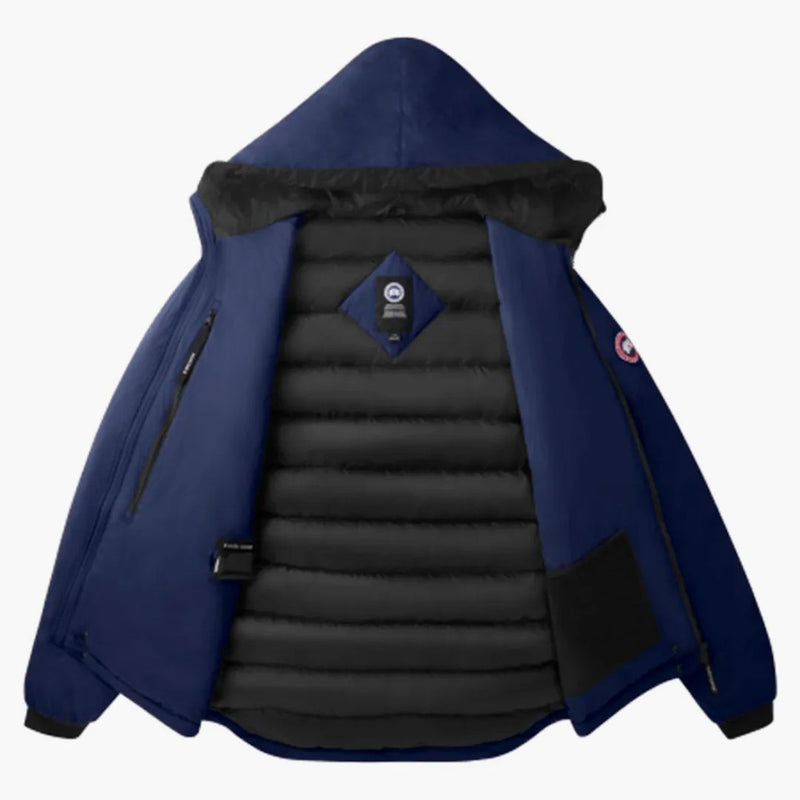 Canada Goose Lodge Down Matte Finish Jacket Atlantic Navy Atlantic Navy