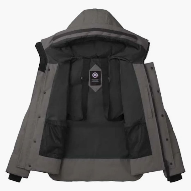 Canada Goose MacMillan Parka Black Label Jacket Coastal Gray