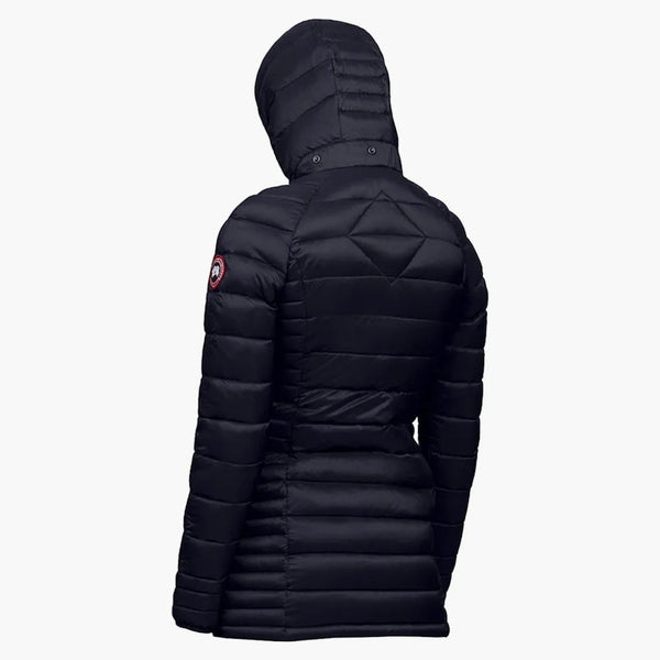 Canada Goose Women's Brookvale Hooded Down Coat Admiral Blue/Black