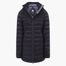 Canada Goose Women's Brookvale Hooded Down Coat Admiral Blue/black