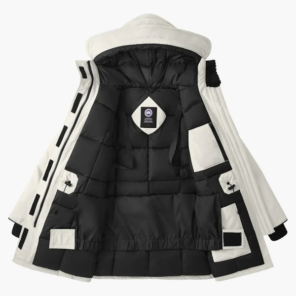 Canada Goose Women's Expedition Heritage Parka Jacket (Classic Fit) Early Light